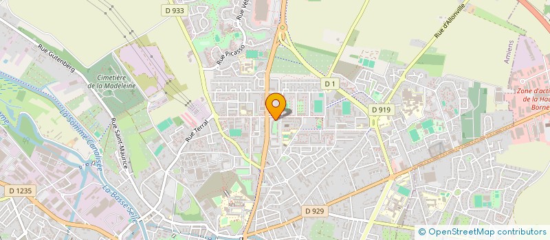 localisation de l'entreprise NASONGUE TAABA à AMIENS