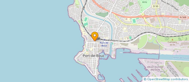 localisation de l'entreprise NASOU IMMO  PORT-DE-BOUC