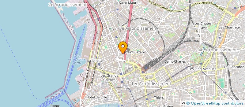 localisation de l'entreprise NASR à MARSEILLE