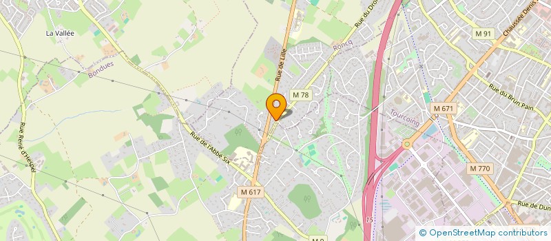 localisation de l'entreprise NASR GROUP  RONCQ