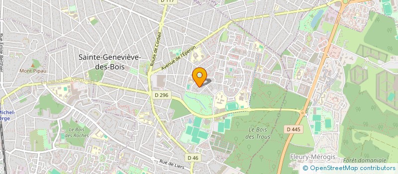 localisation de l'entreprise NASR1 à SAINTE-GENEVIEVE-DES-BOIS
