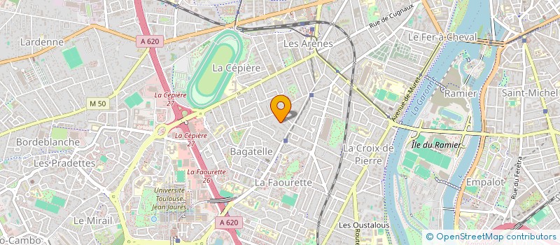 localisation de l'entreprise NASRI à TOULOUSE