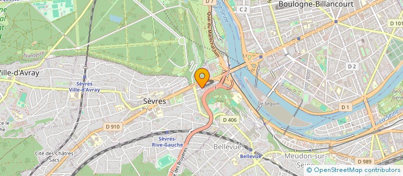 localisation de l'entreprise NASRI DATALYTICS à SEVRES