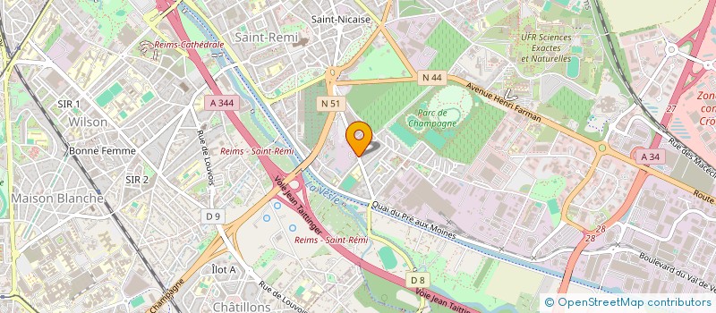 localisation de l'entreprise NASRI DIMARIO  REIMS