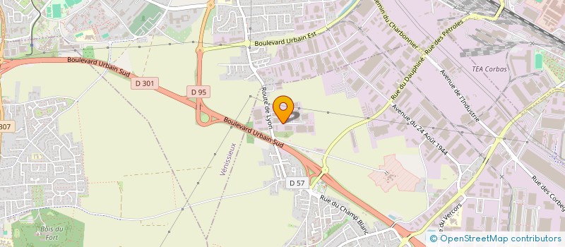 localisation de l'entreprise NASS AUTO à CORBAS