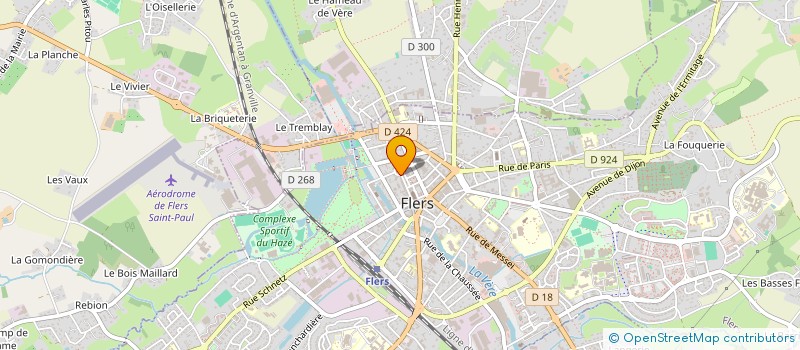 localisation de l'entreprise NASSAC à FLERS