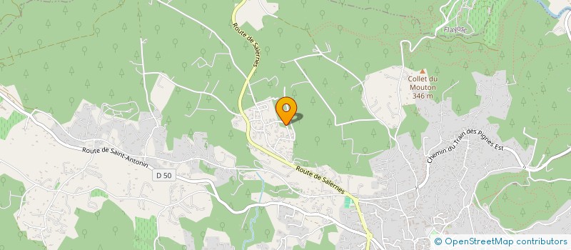 localisation de l'entreprise NASSALIA  LORGUES