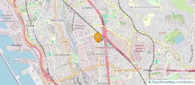localisation de l'entreprise NASSALIA à MARSEILLE