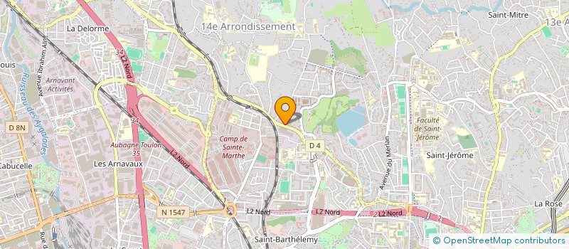 localisation de l'entreprise NASSAM à MARSEILLE