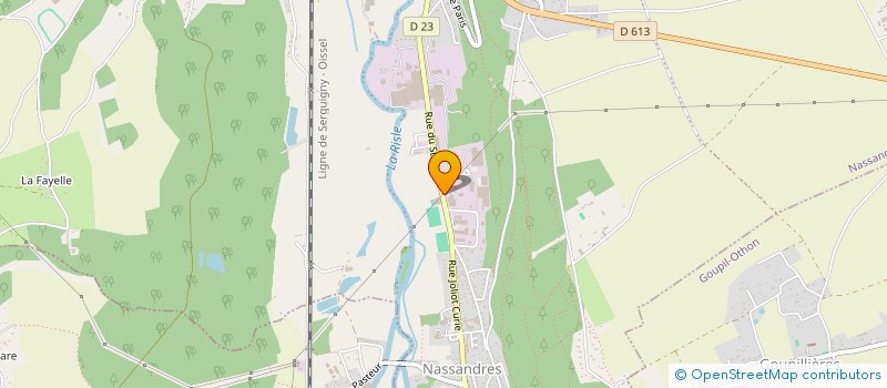 localisation de l'entreprise NASSANDRES TENNIS RISLOIS  NASSANDRES SUR RISLE