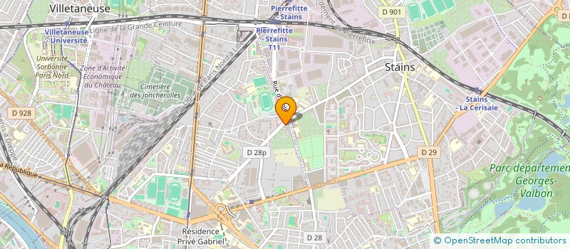 localisation de l'entreprise NASSAR  SAINT-DENIS