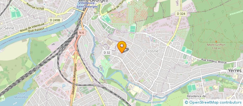 localisation de l'entreprise NASSAR BATIMENTS à CROSNE