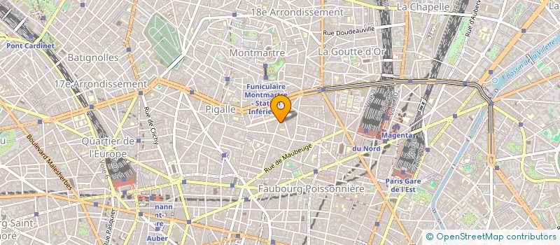 localisation de l'entreprise NASSAR SARL à PARIS