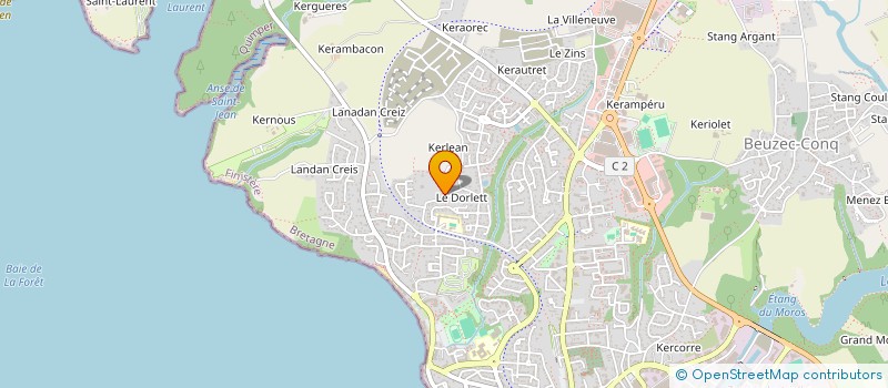 localisation de l'entreprise NASSAU  CONCARNEAU