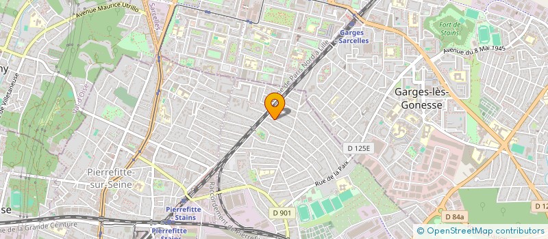 localisation de l'entreprise NASSELIA à STAINS