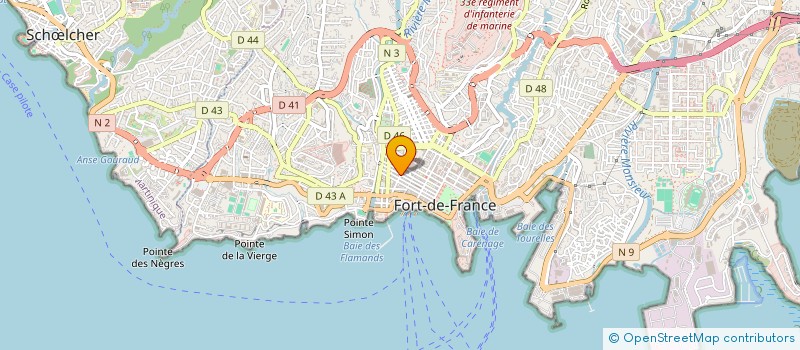localisation de l'entreprise NASSER COMPAGNIE à FORT-DE-FRANCE