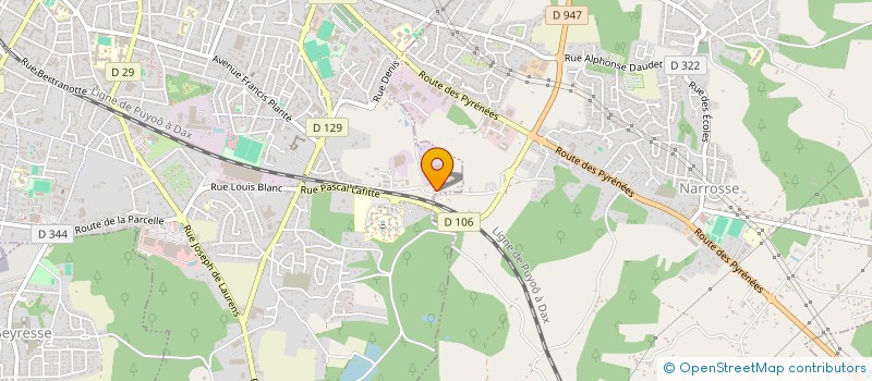 localisation de l'entreprise NASSIET à DAX