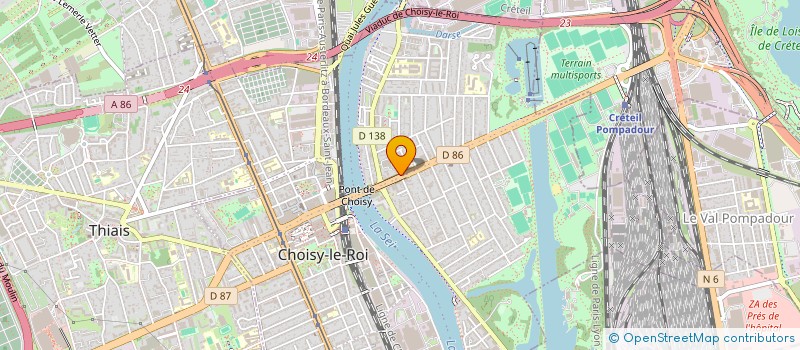 localisation de l'entreprise NASSIHAA  CHOISY-LE-ROI