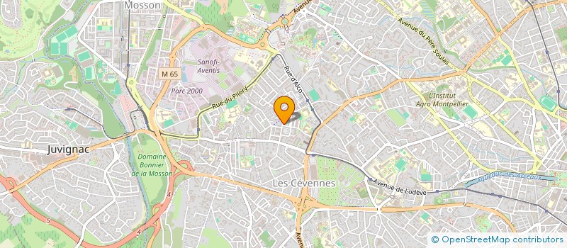 localisation de l'entreprise NASSIM à MONTPELLIER