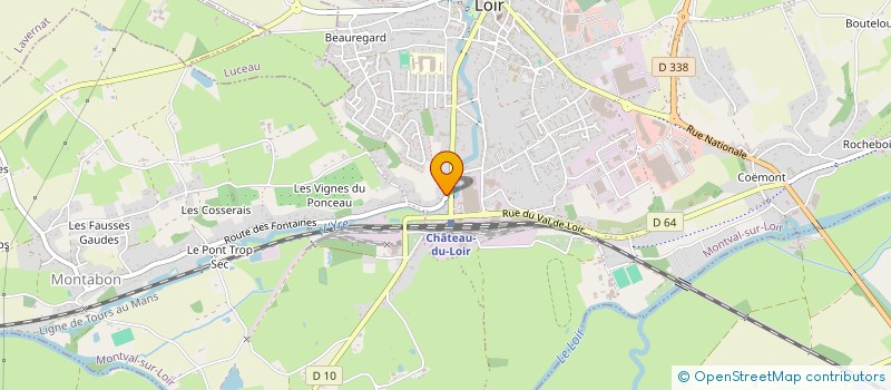 localisation de l'entreprise NASSIM  MONTVAL-SUR-LOIR