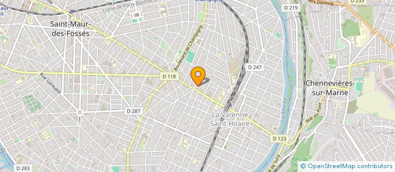 localisation de l'entreprise NASSIM SOL ARCHITECTE  SAINT-MAUR-DES-FOSSES