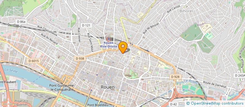 localisation de l'entreprise NASSO à ROUEN