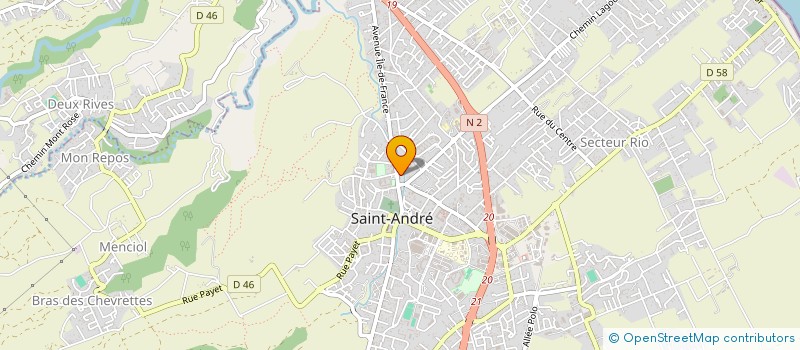 localisation de l'entreprise NASSOR CESSAM-CHENAI à SAINT-ANDRE