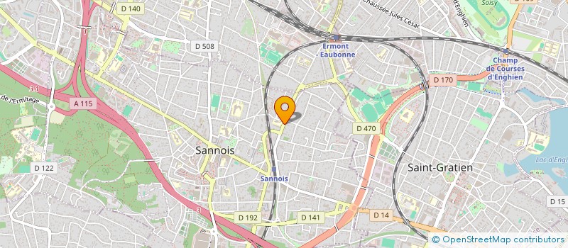 localisation de l'entreprise NASSTAXI  SANNOIS