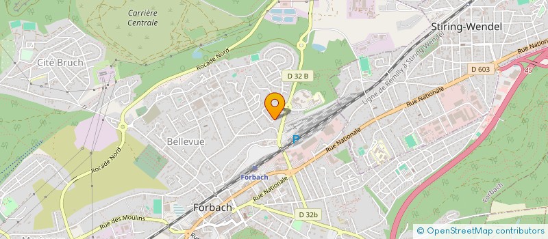 localisation de l'entreprise NASSY IMMO  FORBACH