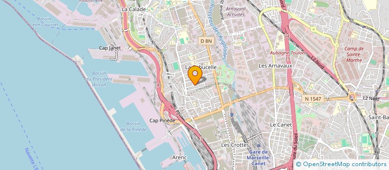 localisation de l'entreprise NASSY SERVICES à MARSEILLE
