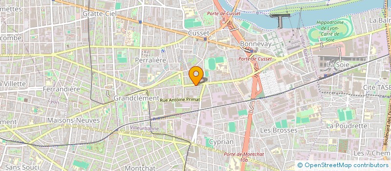 localisation de l'entreprise NASSYA  VILLEURBANNE