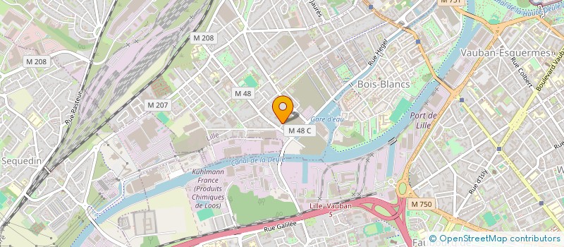 localisation de l'entreprise NASTAR à LILLE