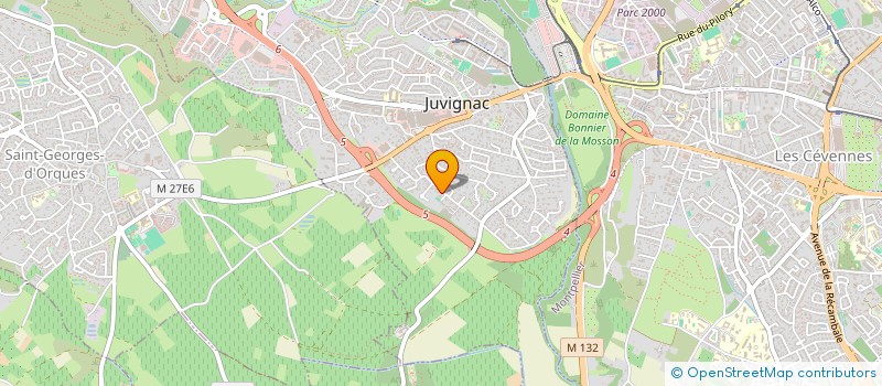 localisation de l'entreprise NASTASYA SOPHROLOGUE  JUVIGNAC
