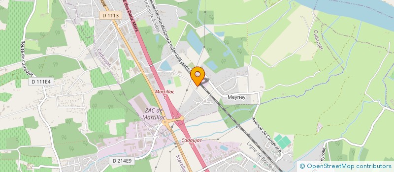 localisation de l'entreprise NASTEVIR à CADAUJAC