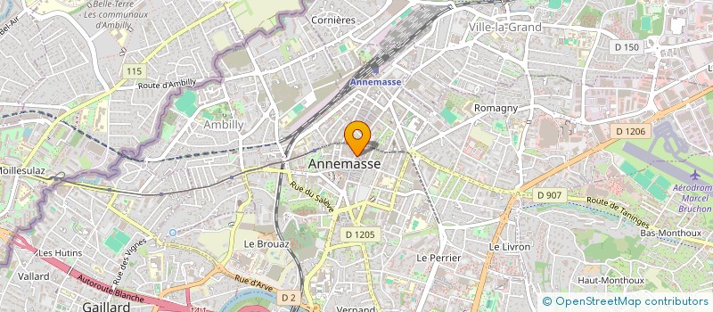 localisation de l'entreprise NASTIA à ANNEMASSE