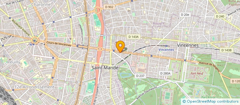 localisation de l'entreprise NASTIA & CO à SAINT-MANDE