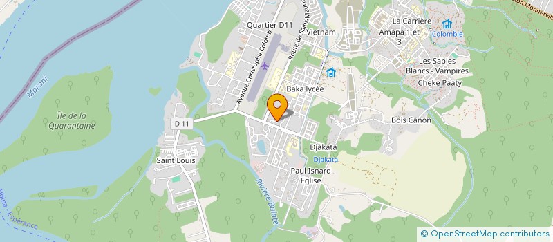 localisation de l'entreprise NASTIA CYBERNETICS à SAINT-LAURENT-DU-MARONI