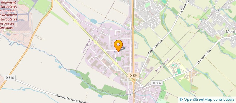 localisation de l'entreprise NASTICA à SERRES-CASTET