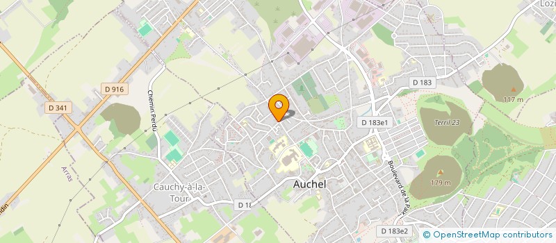 localisation de l'entreprise NASTOVI  AUCHEL