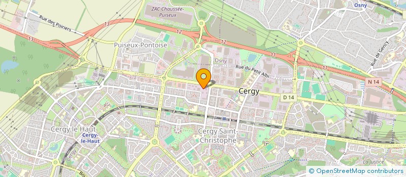 localisation de l'entreprise NASUMA à CERGY