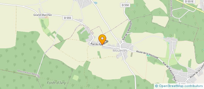 localisation de l'entreprise NAT  MOUETTES