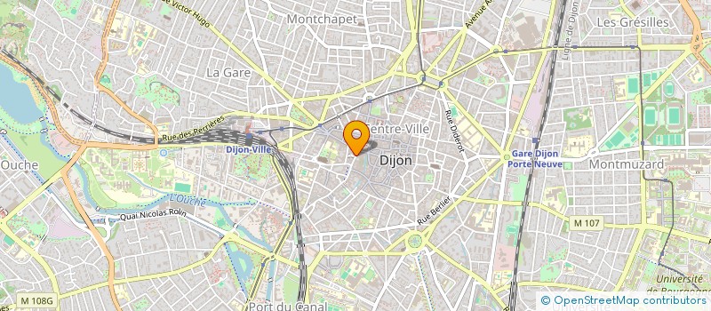 localisation de l'entreprise NAT à DIJON
