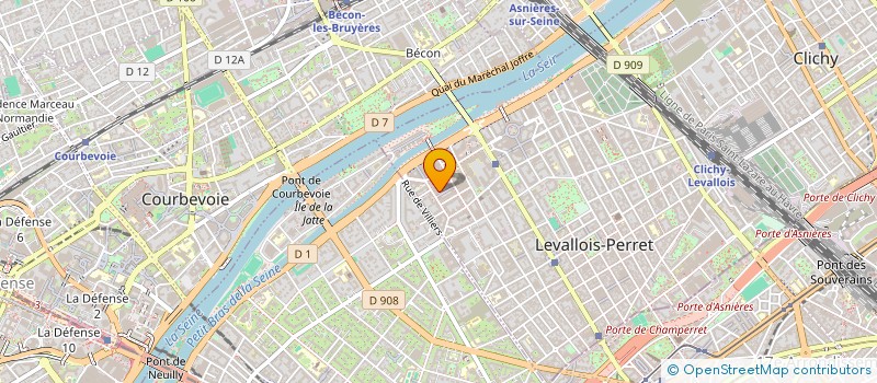 localisation de l'entreprise NAT à LEVALLOIS-PERRET