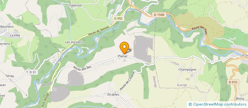 localisation de l'entreprise NAT-AL  DESINGY