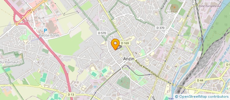 localisation de l'entreprise NAT-ALI  ANZIN