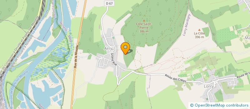 localisation de l'entreprise NAT'APA  ARRY