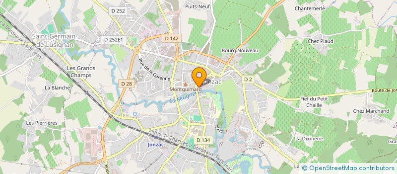 localisation de l'entreprise NAT & CO  SAINT-GEORGES-DE-DIDONNE