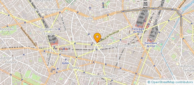 localisation de l'entreprise NAT'DECO à PARIS