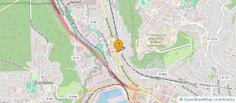 localisation de l'entreprise NAT DELISS à DEVILLE-LES-ROUEN