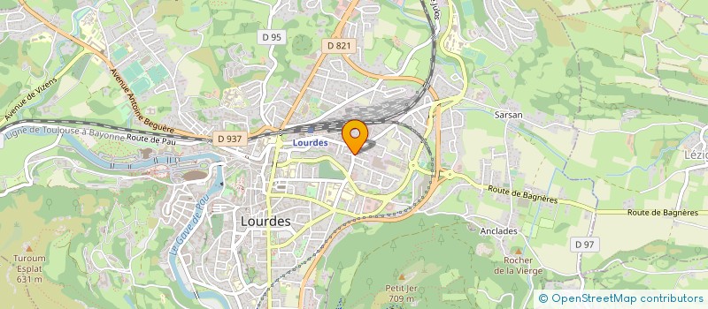 localisation de l'entreprise NAT ENDCO à LOURDES